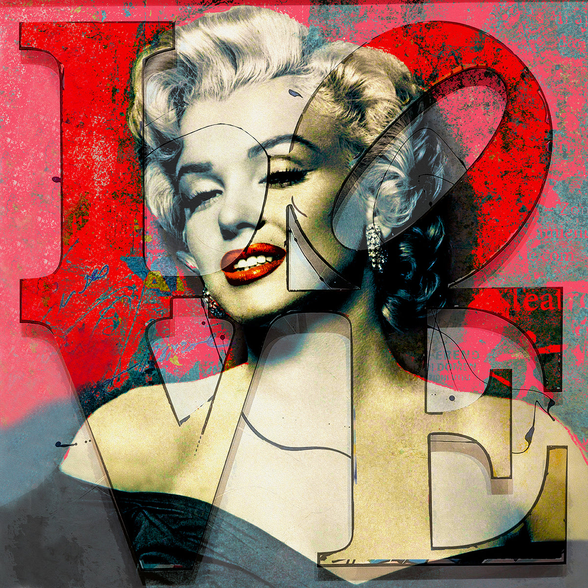 Marilyn red